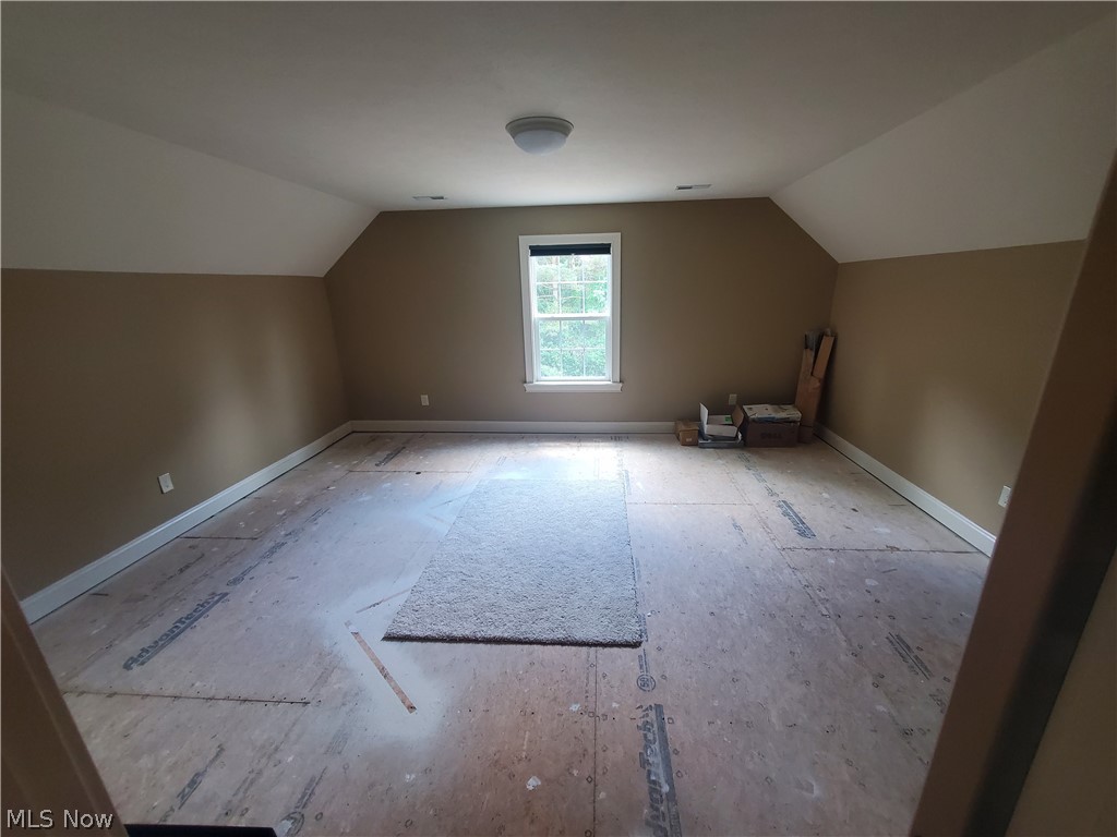 8261 Rodgers Road Lodi, OH 44254 - Photo 28 of 35 15 X 18 Bonus room on 2nd floor with finished walls, ceiling, floor molding & unfinished floor. Great for storage or finish it off for a playroom or bonus bedroom.