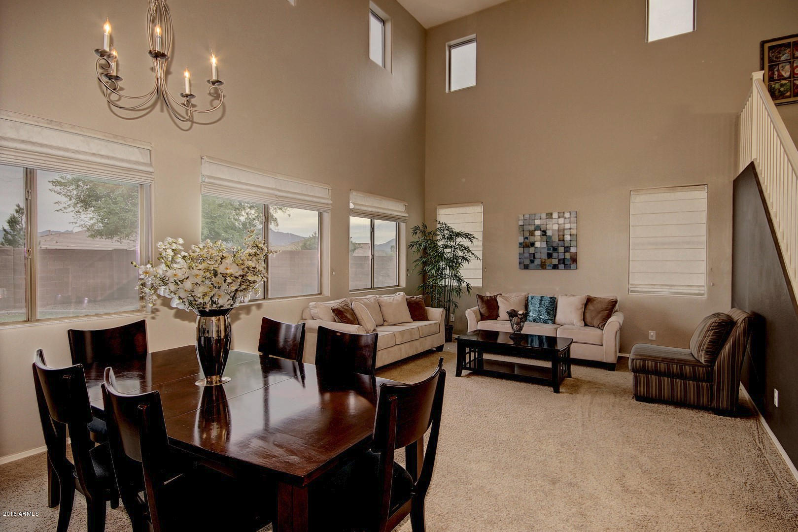 6509 West Harwell Road Laveen, AZ 85339 - Photo 8 of 40 Living Room & Formal Dining Area