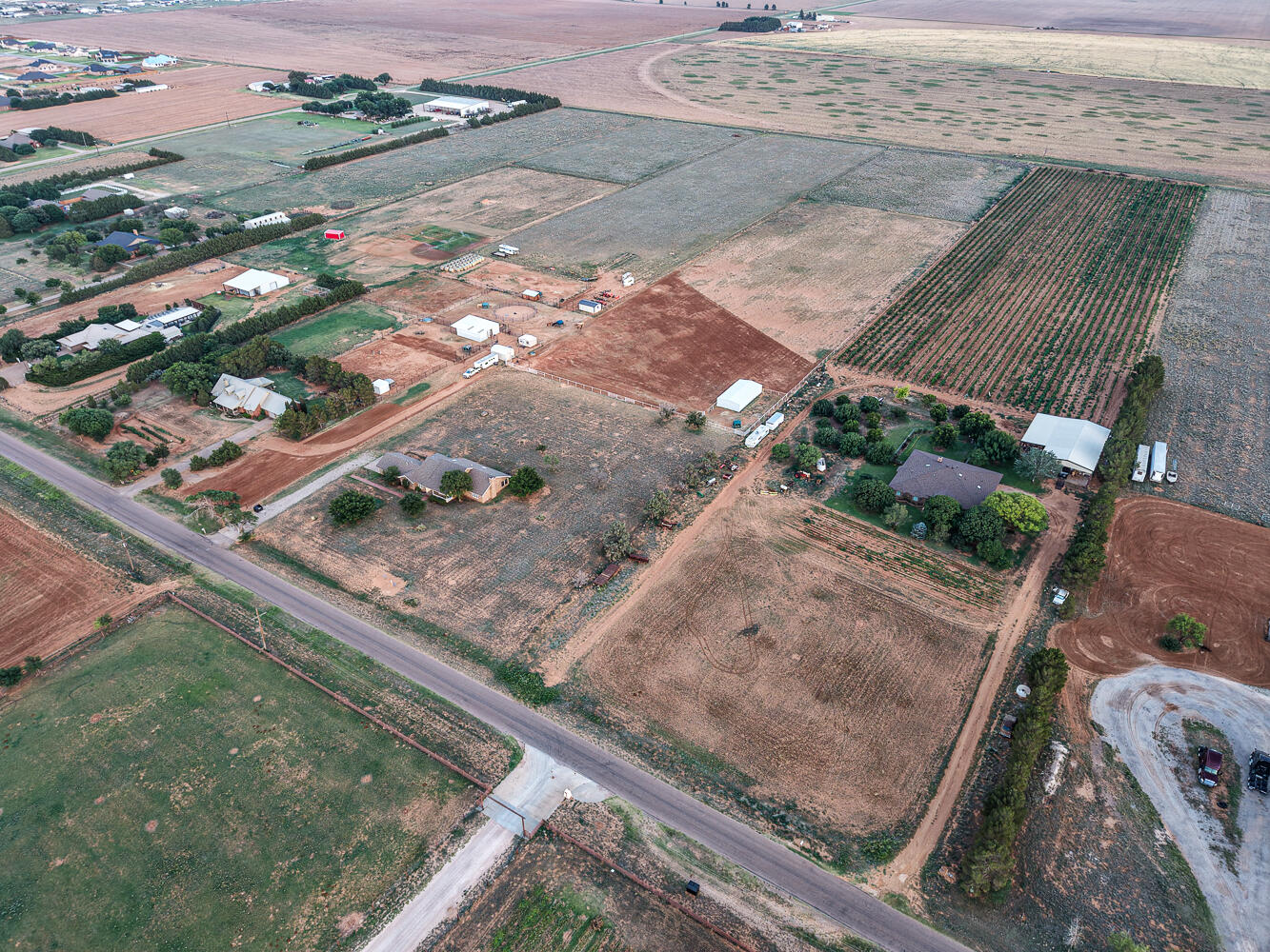 10025 Woodrow Road Ropesville, TX 79358 - Photo 76 of 78 10025 Woodrow Rd-Ariel View