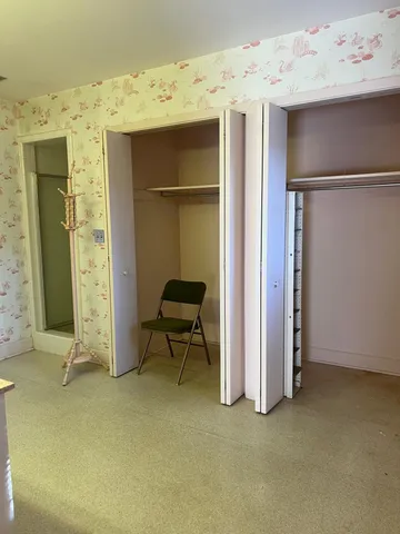 a view of empty room