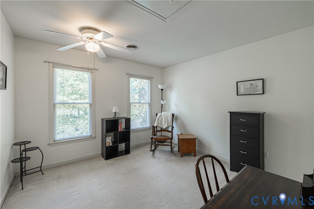 4501 Foxwood Road Chester, VA 23831 - Photo 26 of 42 Carpeted room featuring a ceiling fan with integra