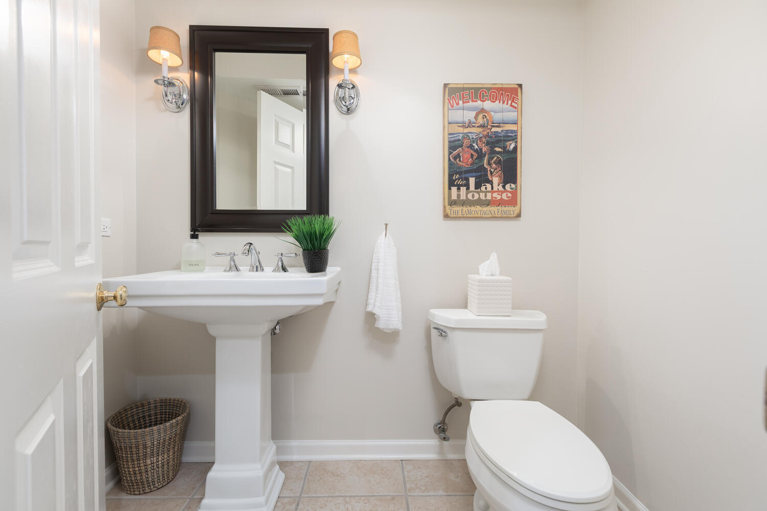 2S151 Stratford Road Glen Ellyn, IL 60137 - Photo 43 of 48 a bathroom with a toilet sink and mirror