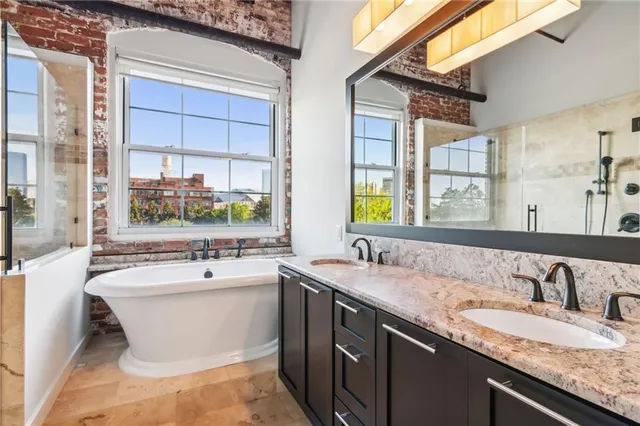 a sign that is on the side of a building