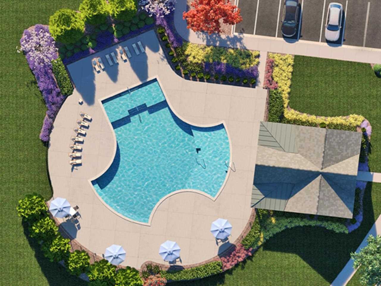 558 Ashburn Drive Collierville, TN 38017 - Photo 19 of 21 an aerial view of a house having outdoor space