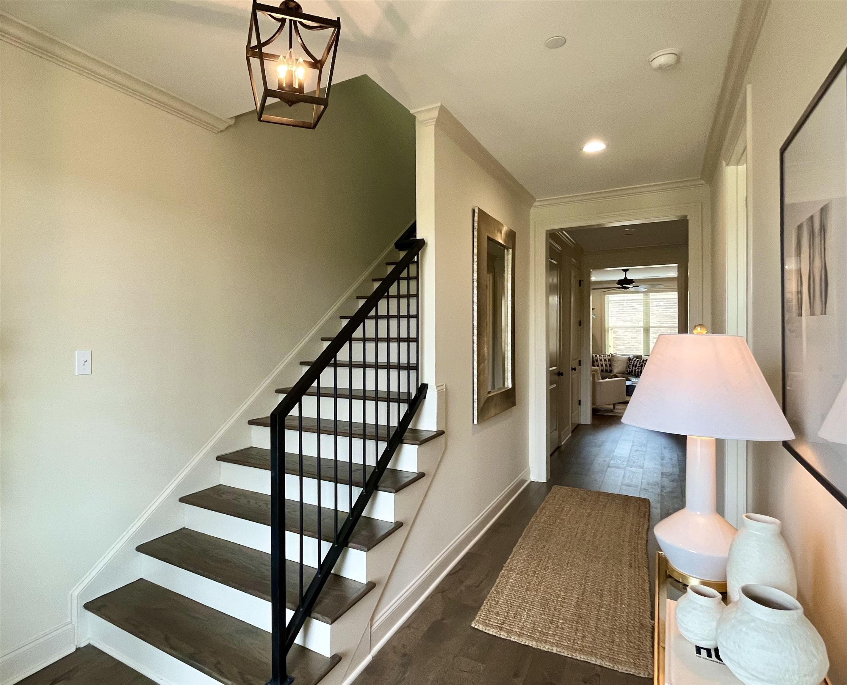 558 Ashburn Drive Collierville, TN 38017 - Photo 5 of 21 a view of entryway and hall with wooden floor