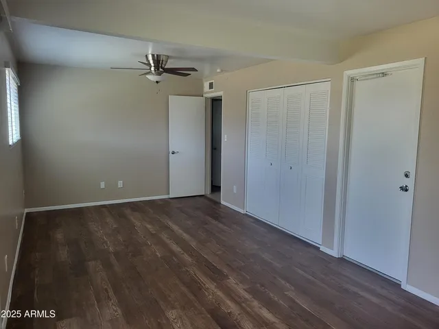 wooden floor in an empty room