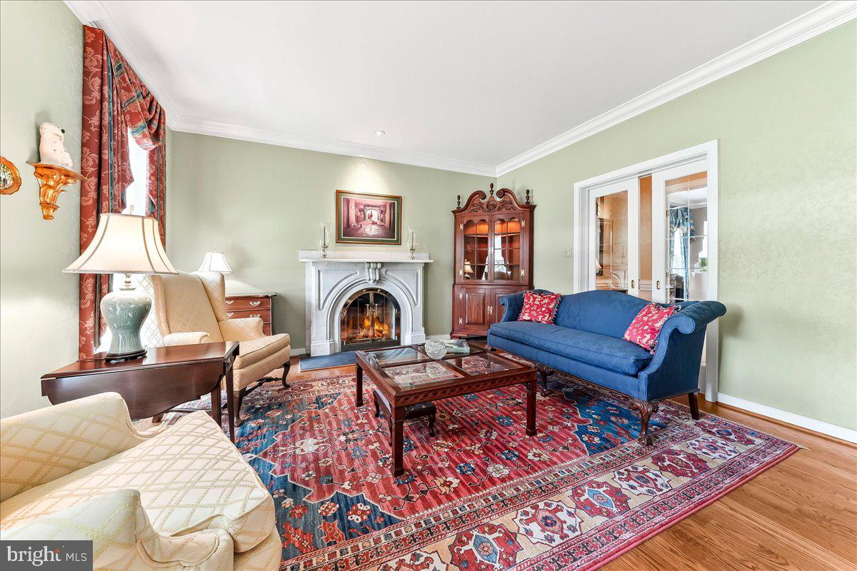 7 Bolingbroke Road West Chester, PA 19382 - Photo 5 of 86 Elegant living room with classic charm.