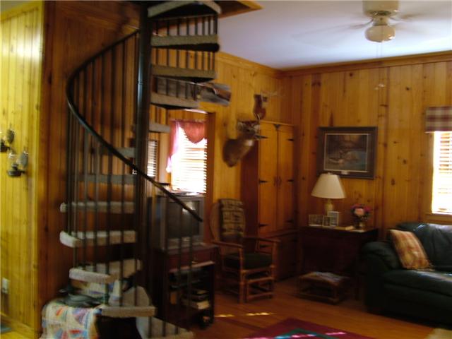 177 Cedar Point Road Bumpus Mills, TN 37028 - Photo 9 of 17 Sprial Staircase to Loft