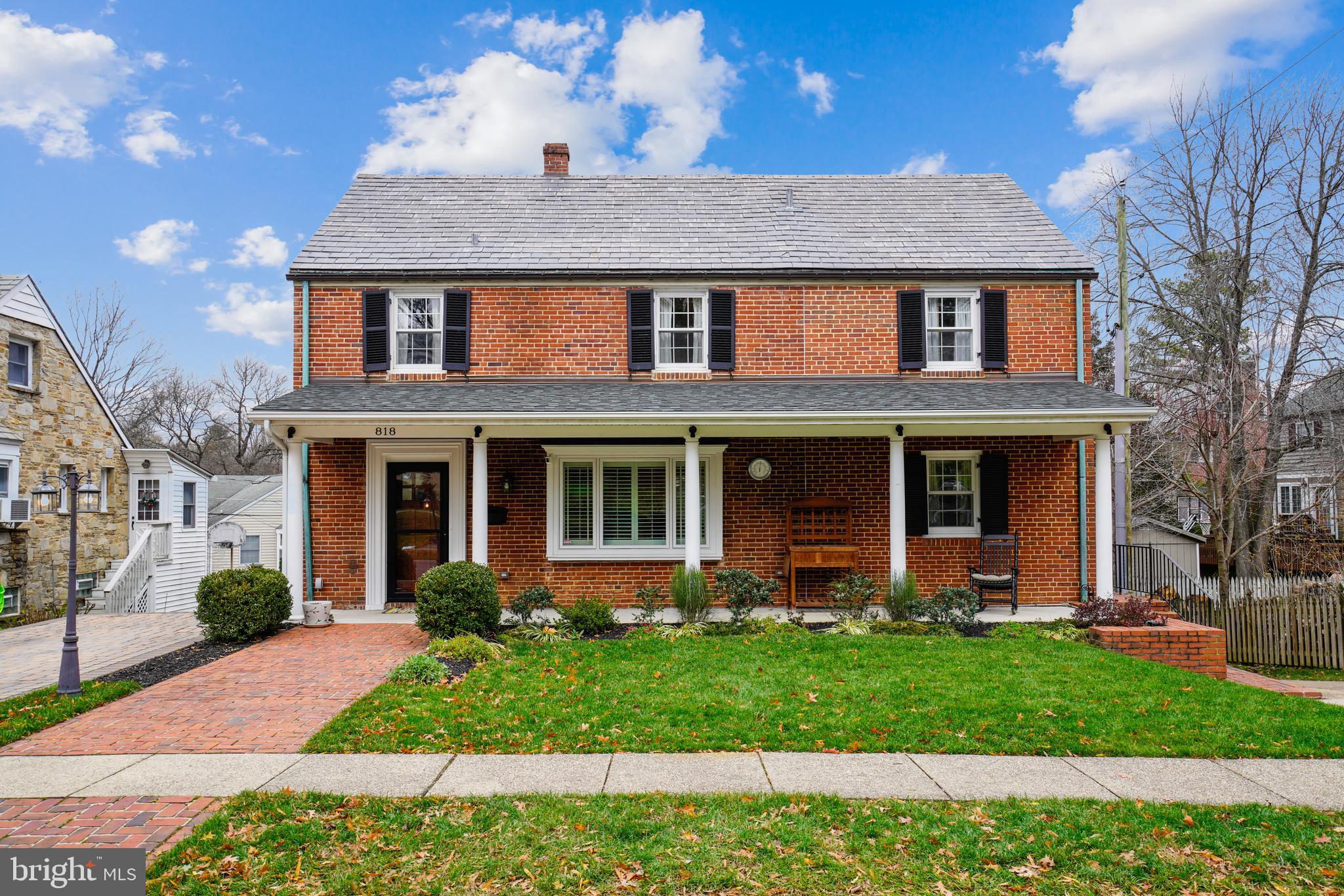 818 Ridgeleigh Road Baltimore, MD 21212 - Photo 1 of 68 Stately brick center hall colonial.