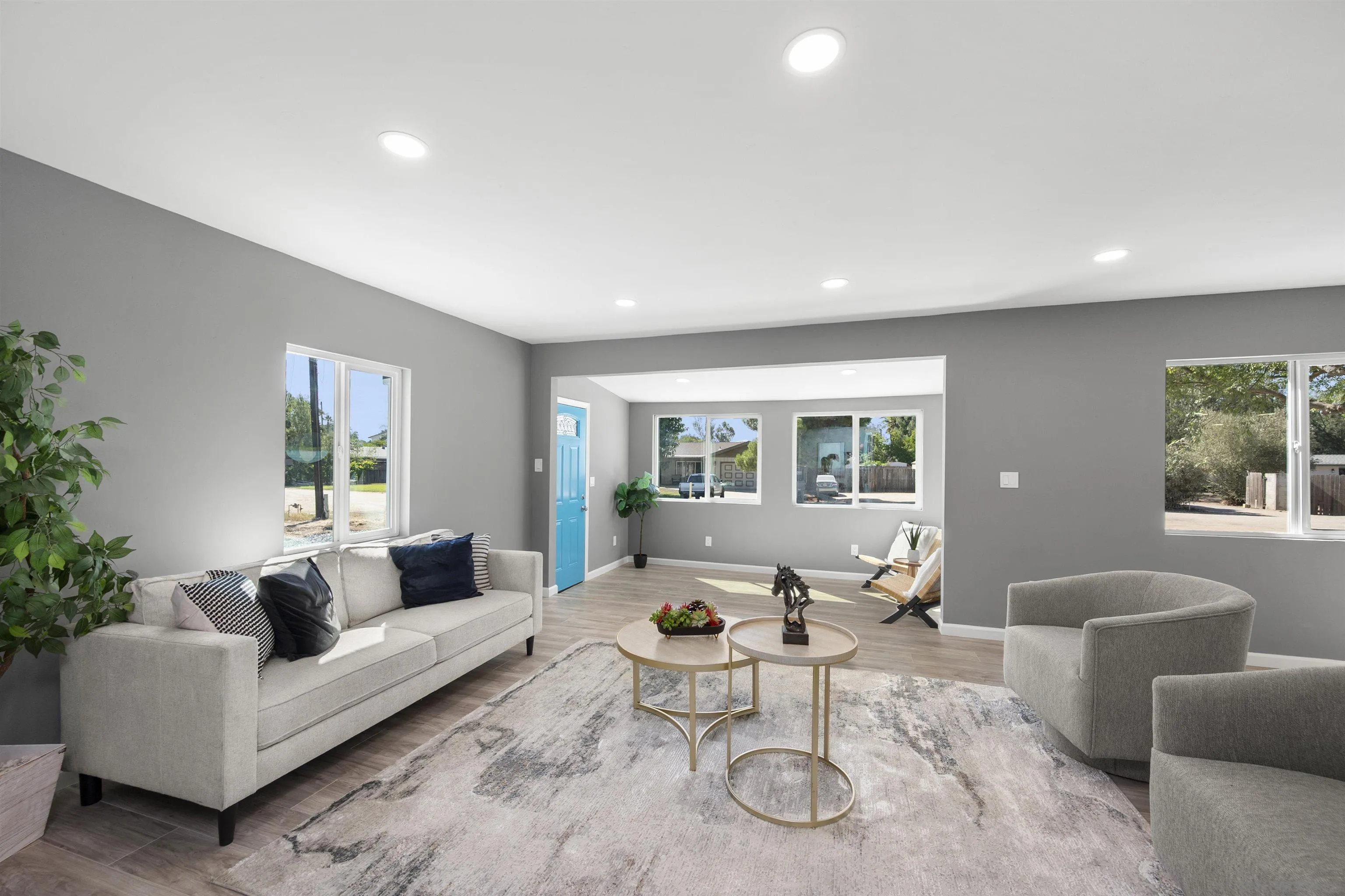 2235 Toub Street Ramona, CA 92065 - Photo 2 of 33 a living room with furniture and a large window