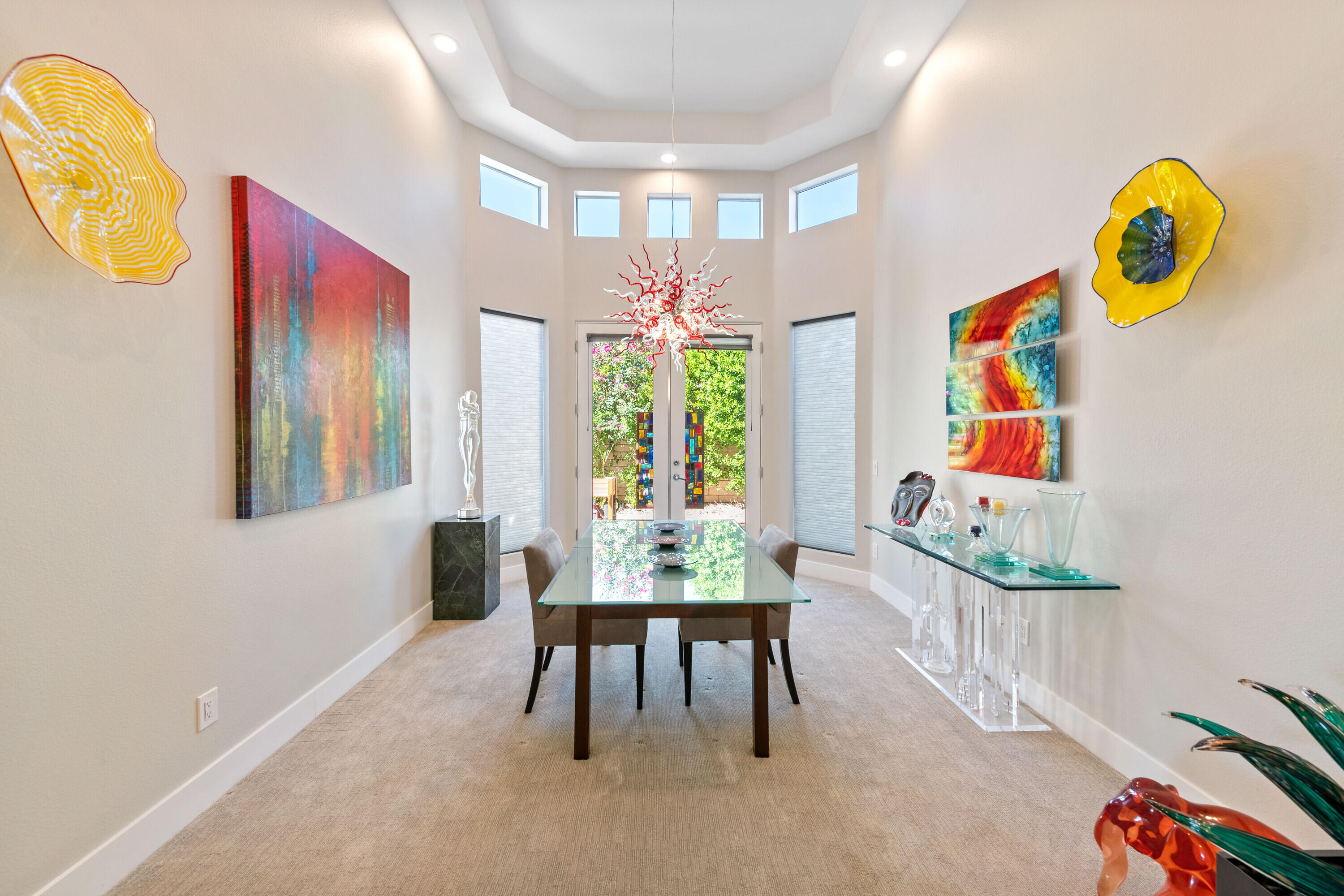 1 Varsity Circle Rancho Mirage, CA 92270 - Photo 18 of 50 Formal dining with transom windows