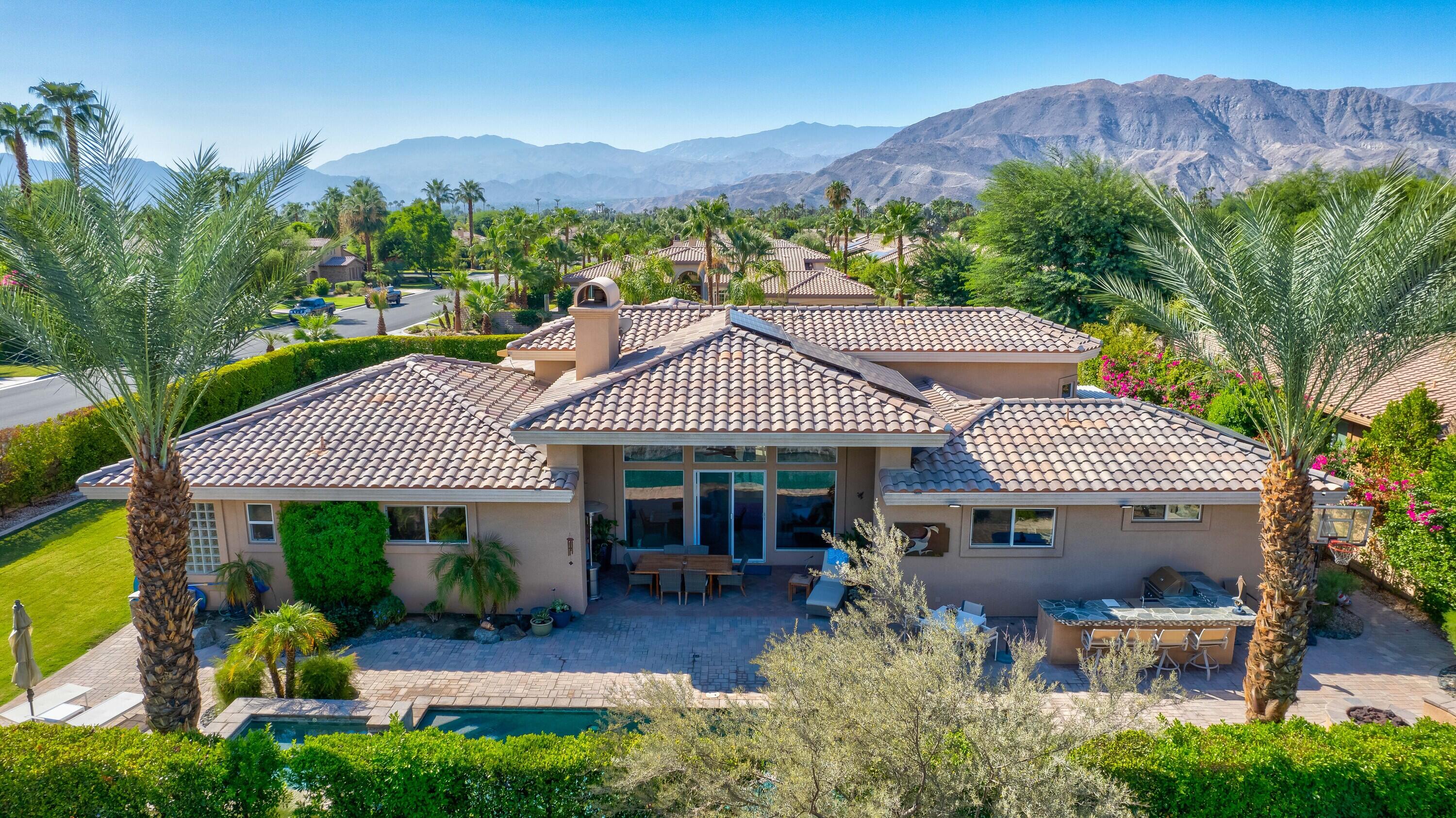 1 Varsity Circle Rancho Mirage, CA 92270 - Photo 48 of 50 Aerial, rear elevation