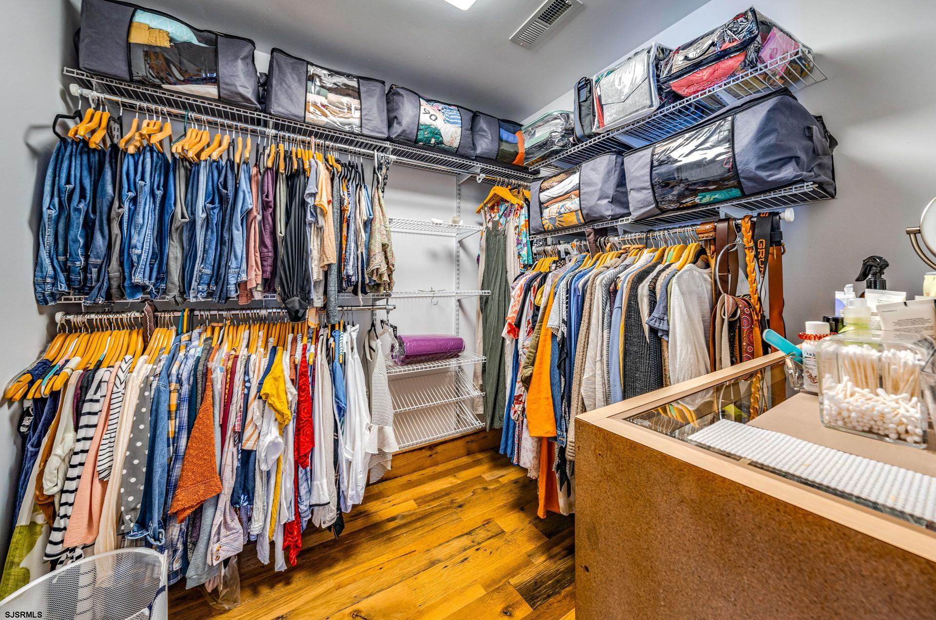 105 Tyler Road Woodbine, NJ 08270 - Photo 36 of 51 a view of walk in closet with clothes