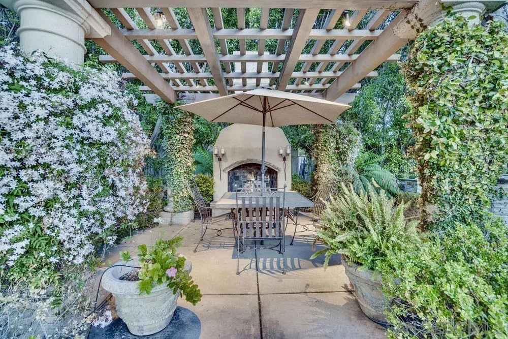7745 St Andrews Road Rancho Santa Fe, CA 92067 - Photo 23 of 29 a view of a chairs and table in patio