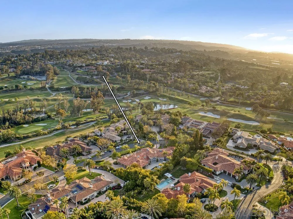7745 St Andrews Road Rancho Santa Fe, CA 92067 - Photo 26 of 29 an aerial view of residential houses with outdoor space