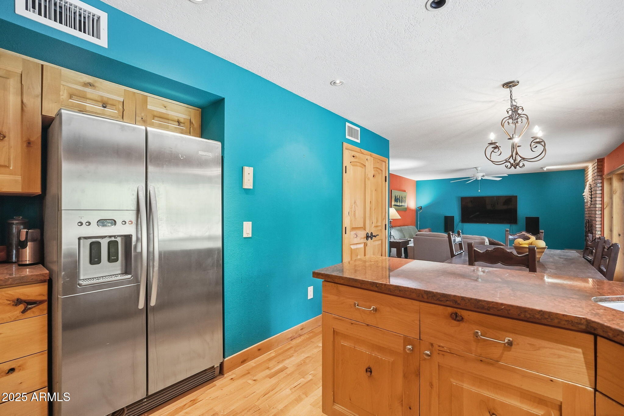 1608 East Edgewater Drive Tempe, AZ 85283 - Photo 16 of 47 a kitchen with a refrigerator and a sink