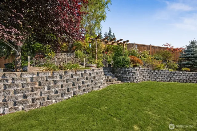 a view of a green field