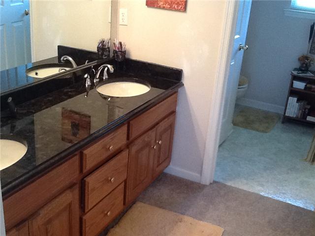 3441 Pleasant Grove Road White House, TN 37188 - Photo 13 of 20 New granite also in the master bath with double vanities.