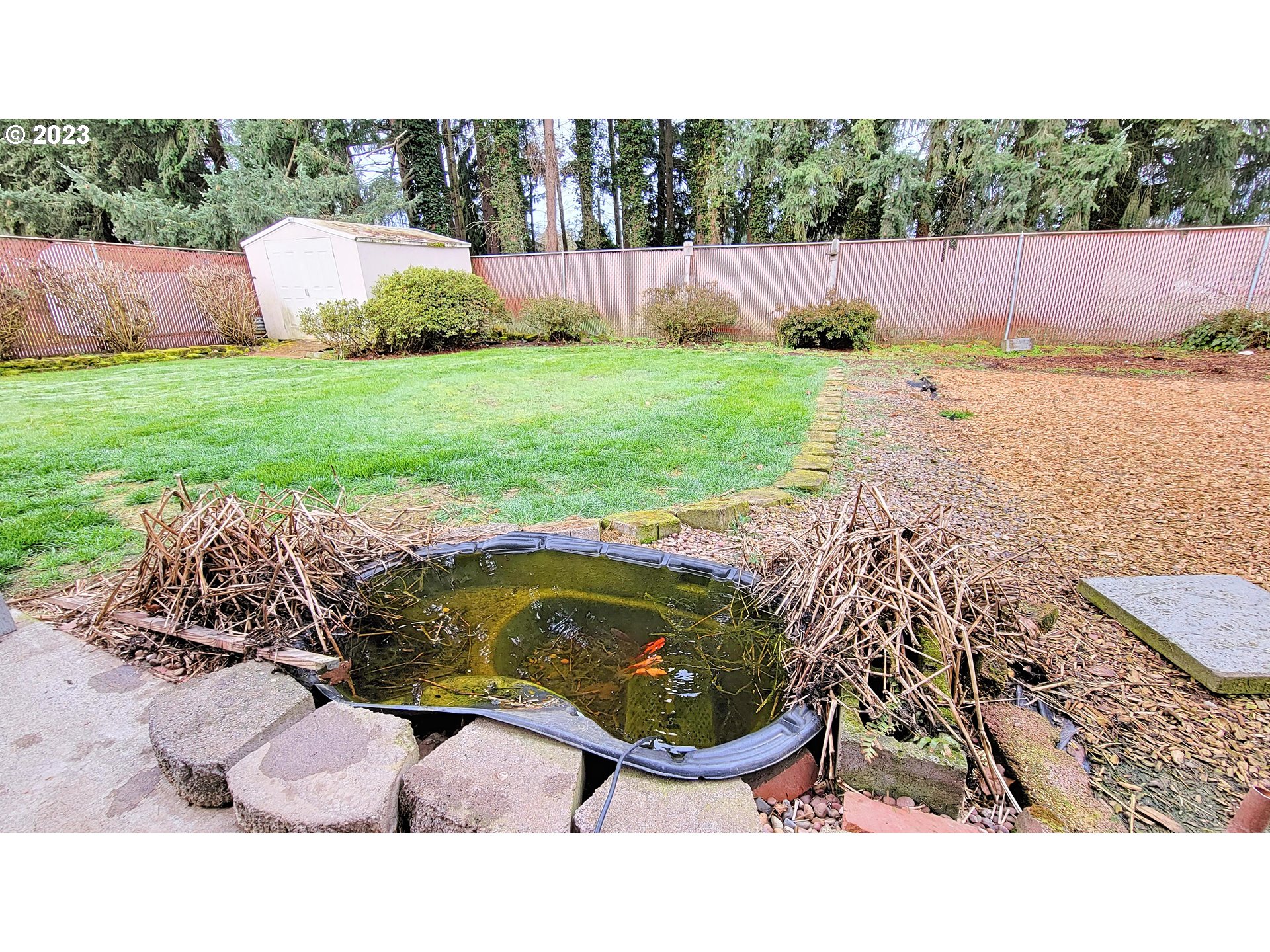 726 Rayner Avenue Springfield, OR 97477 - Photo 19 of 19 a backyard of a house with a yard and outdoor seating