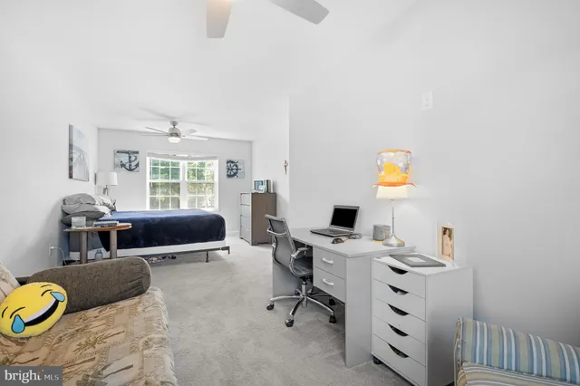 a view of a patio with chairs and plants