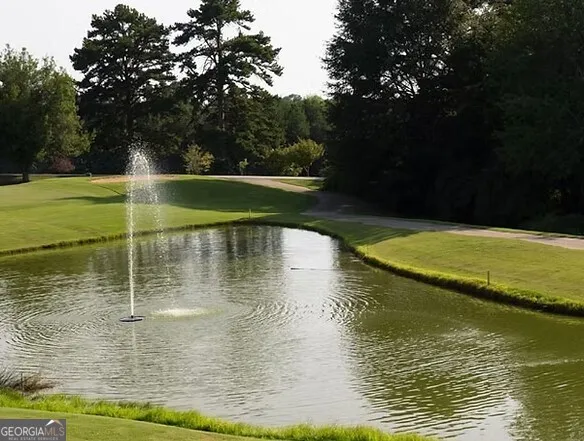 a view of a water pond