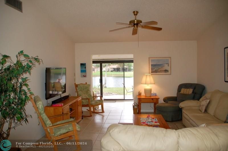448 Pine Glen Lane, Unit E Greenacres, FL 33463 - Photo 6 of 35 VIEW OF THE LAKE