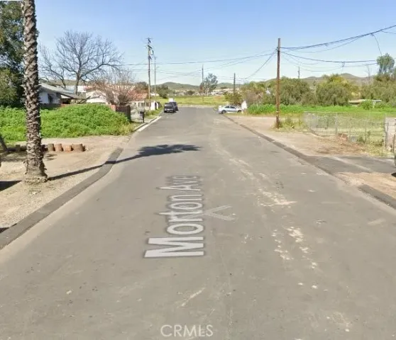 a view of a street with a road