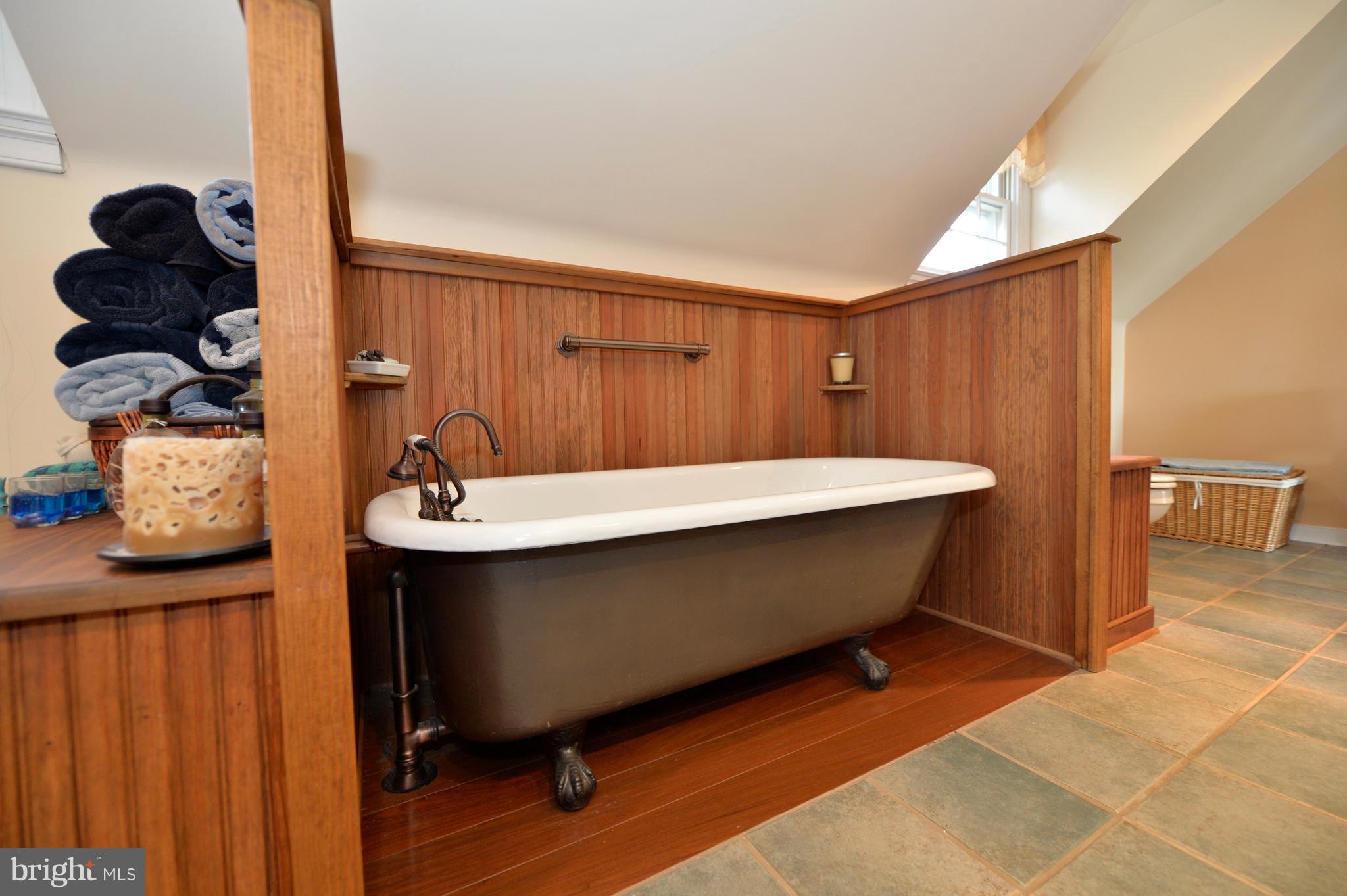 34973 Sunny Ridge Road Round Hill, VA 20141 - Photo 44 of 52 Upper level second master bathroom claw foot tub
