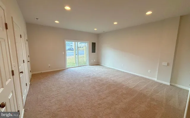 a view of empty room