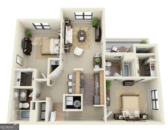 3450 Jones Mill Road, Unit 713 Norcross, GA 30092 - Photo 16 of 29