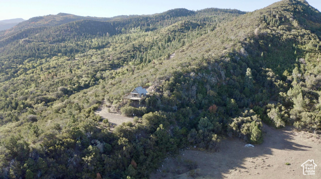 Undisclosed Address Summit, UT 84772 - Photo 5 of 24 Aerial overview of property's location featuring a heavily wooded area and a mountainous background