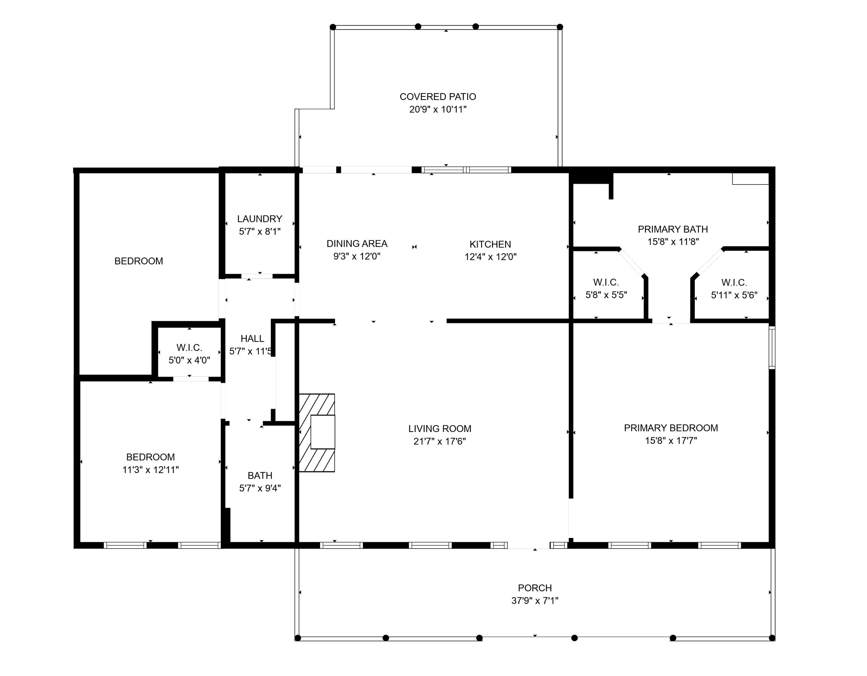 1695 Mendel Rivers Road St. Stephen, SC 29479 - Photo 69 of 69 1695 FLOORPLAN