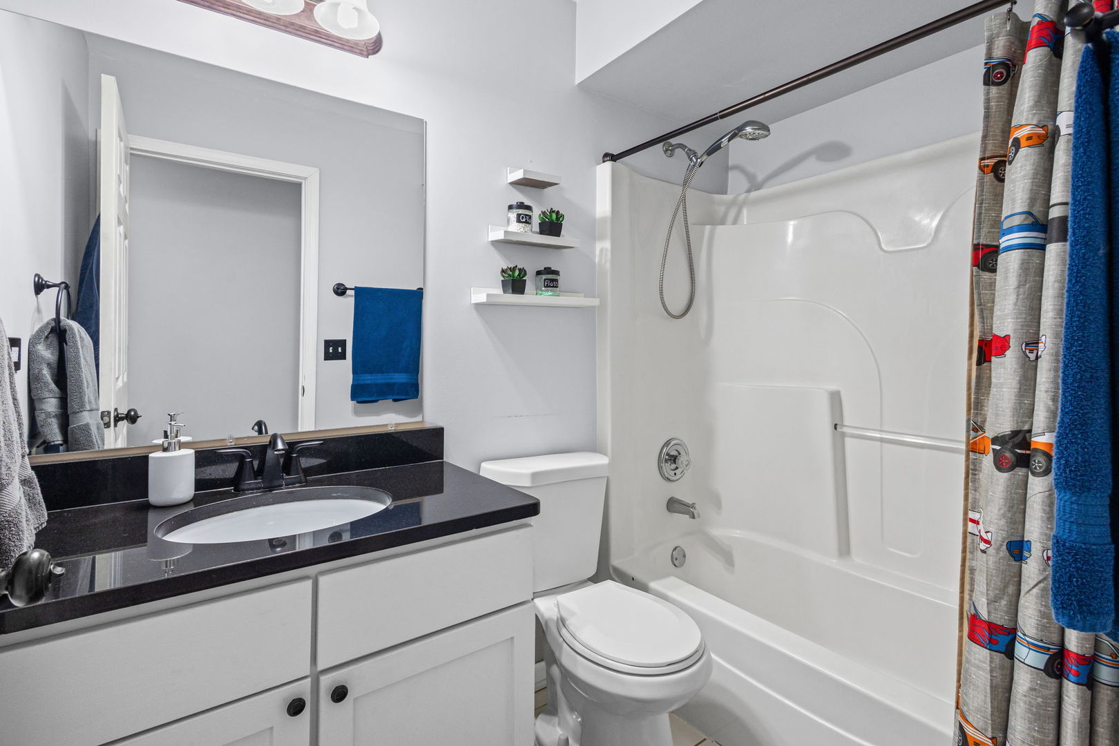 16703 South Sunset Ridge Court Lockport, IL 60441 - Photo 13 of 15 a bathroom with a granite countertop sink toilet and shower