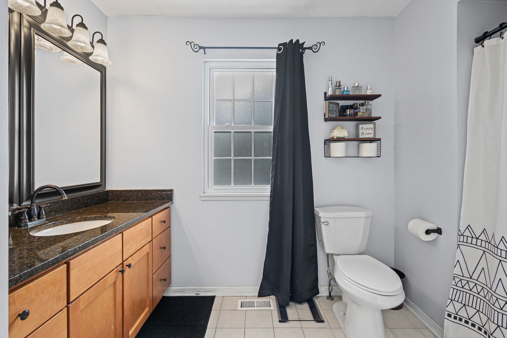 16703 South Sunset Ridge Court Lockport, IL 60441 - Photo 10 of 15 a bathroom with a granite countertop sink toilet and shower