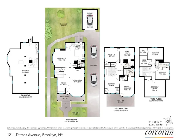 $2,595,000 | 1211 Ditmas Avenue | Ditmas Park