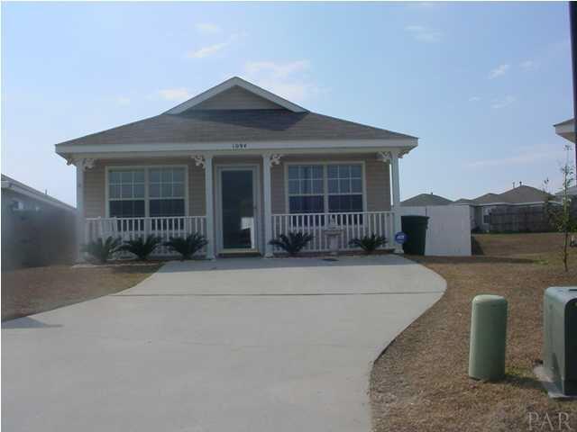 1094 Brownfield Road Pensacola, FL 32526 - Photo 21 of 22 Front view showing long driveway and privacy fence