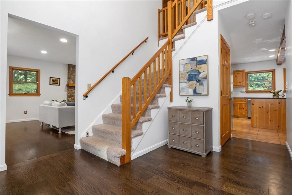 58 High Street Medfield, MA 02052 - Photo 2 of 41 a view of entryway and hall with wooden floor