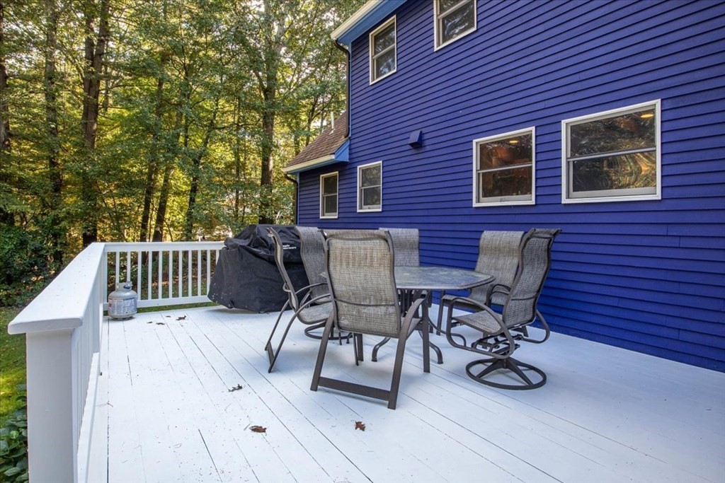 58 High Street Medfield, MA 02052 - Photo 24 of 41 a view of backyard with seating and city view