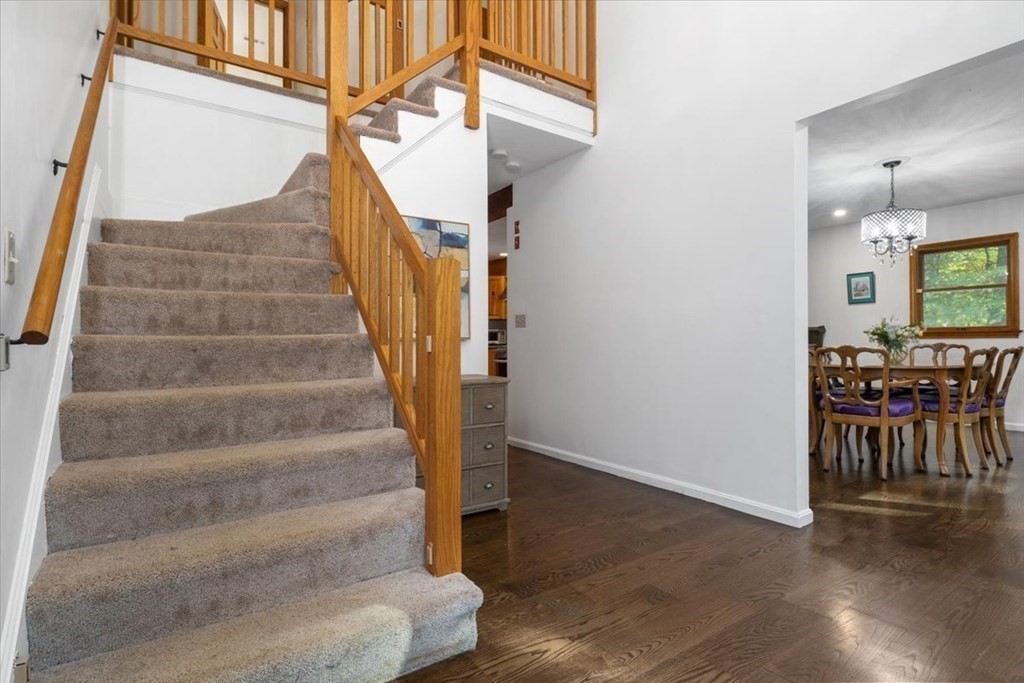 58 High Street Medfield, MA 02052 - Photo 29 of 41 a view of entryway and hall with wooden floor