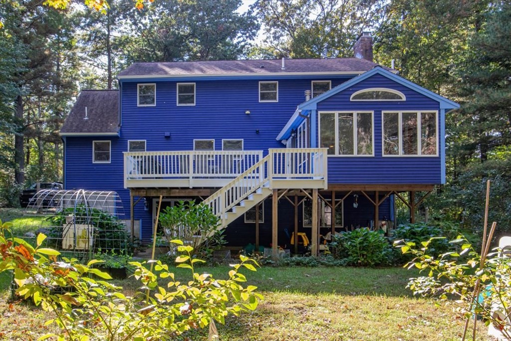 58 High Street Medfield, MA 02052 - Photo 39 of 41 a front view of a house with yard and green space