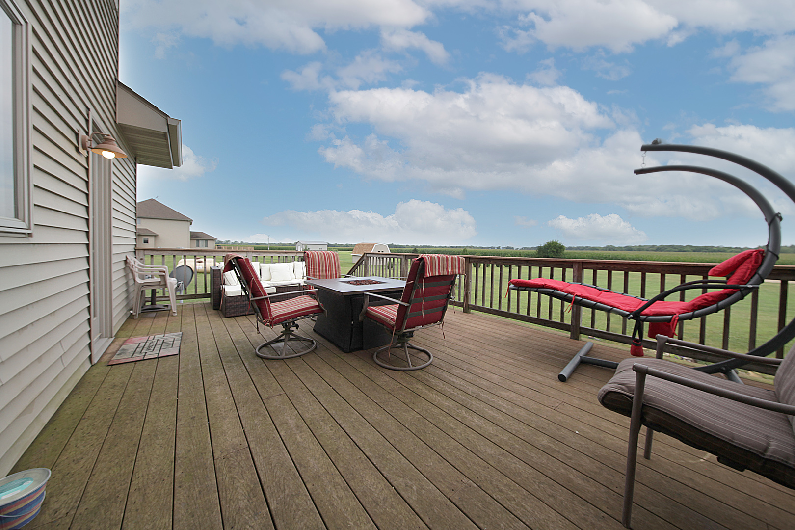 4420 West Shabbona Road Morris, IL 60450 - Photo 28 of 31 a view of a terrace with seating space