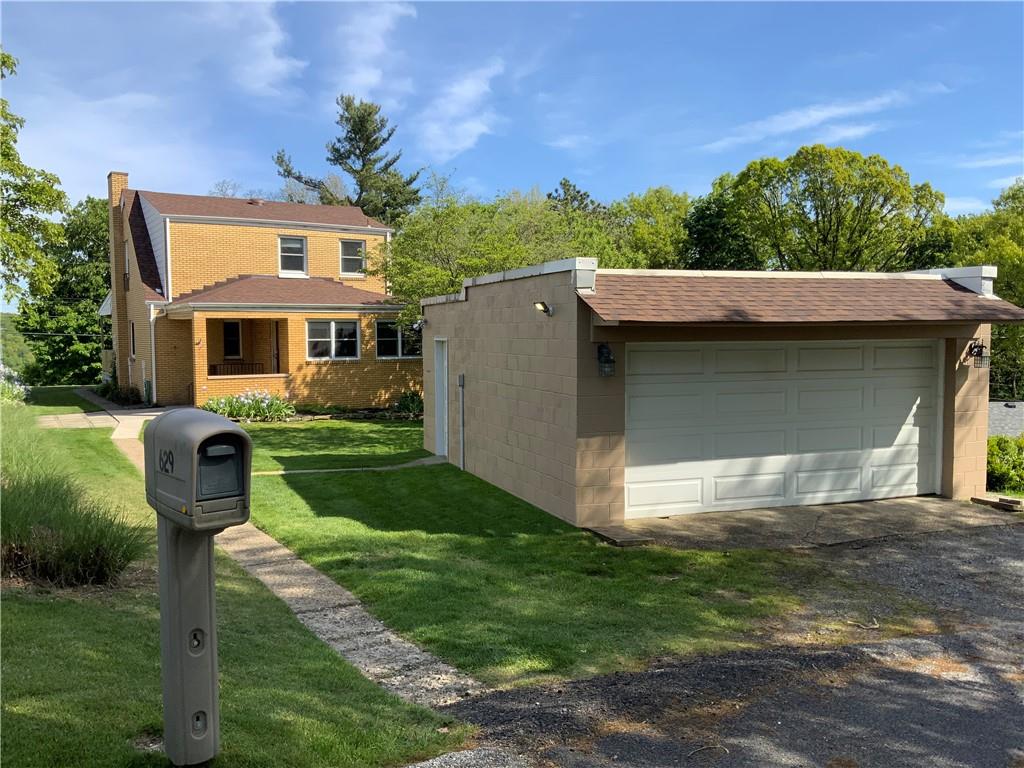 629 Ridge Road Ambridge, PA 15003 - Photo 37 of 38 2 car detached garage with 220 line for your projects!