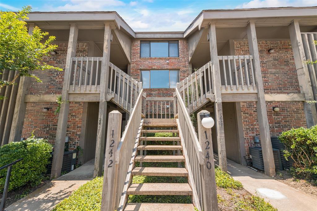 a view of front door of house