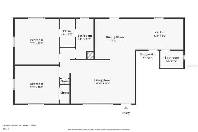 $255,000 | 7810 Birchwood Drive, Port Richey, FL 34668