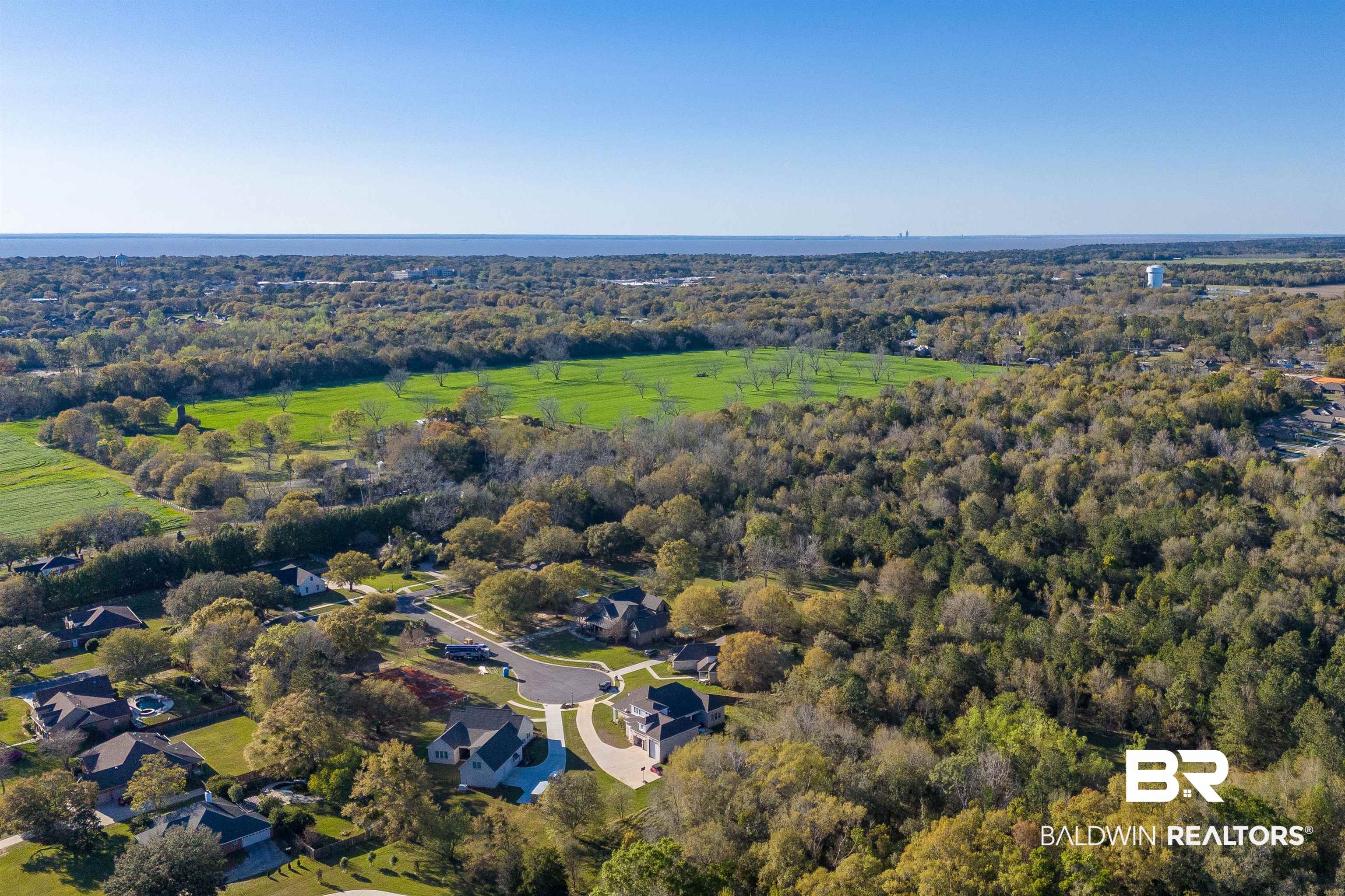 9144 Harvest Ridge Fairhope, AL 36532 - Photo 57 of 58 Drone / aerial view with a wooded view