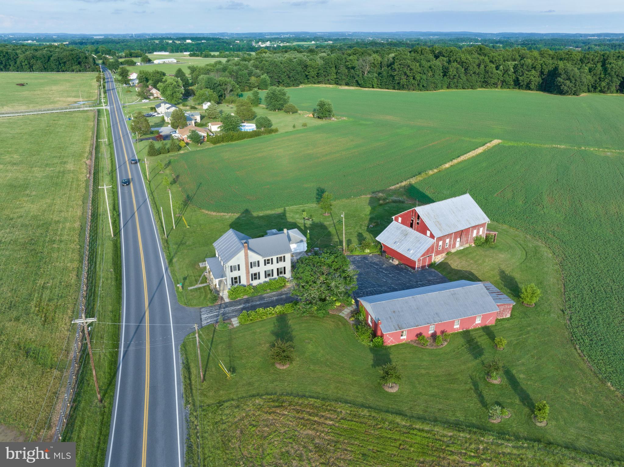 3491 Hanover Road Gettysburg, PA 17325 - Photo 9 of 47 Aerial View of Property