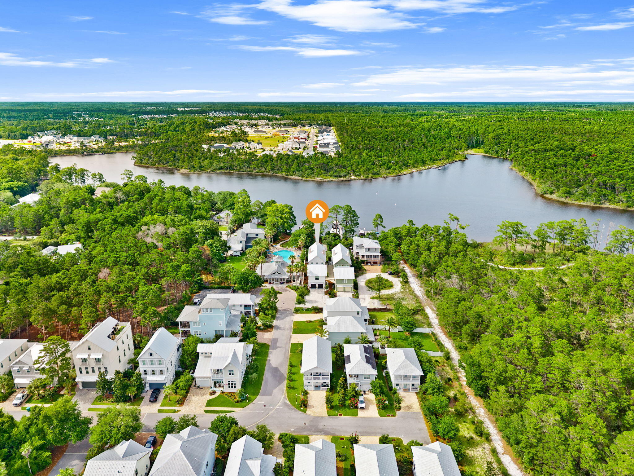 11 Dulce Ln Inlet Beach Inlet Beach, FL 32461 - Photo 70 of 71 Extraordinary Waterfront Retreat