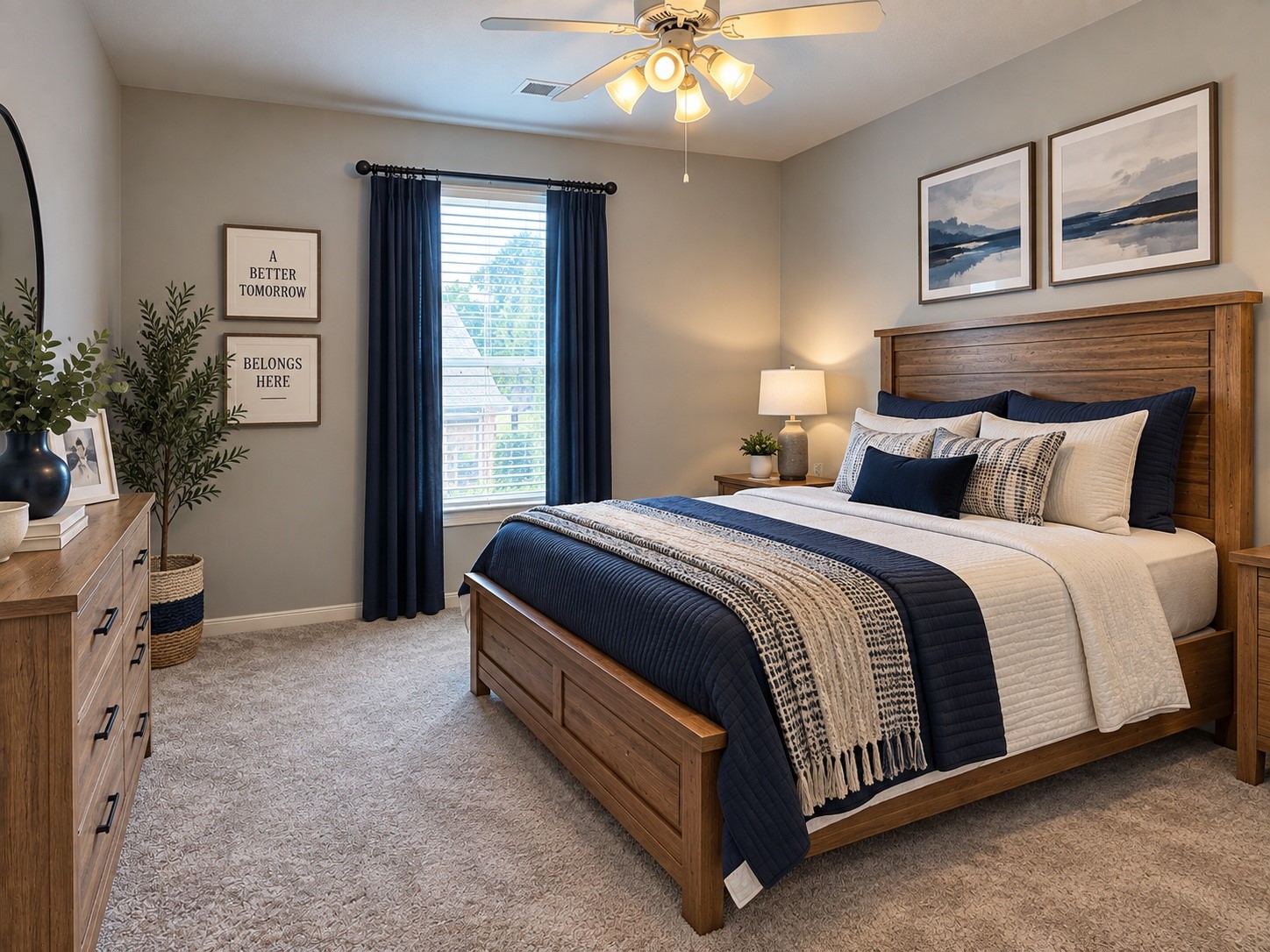 7 Compton Manor Drive Spring, TX 77379 - Photo 16 of 28 Bedroom 3 virtually staged