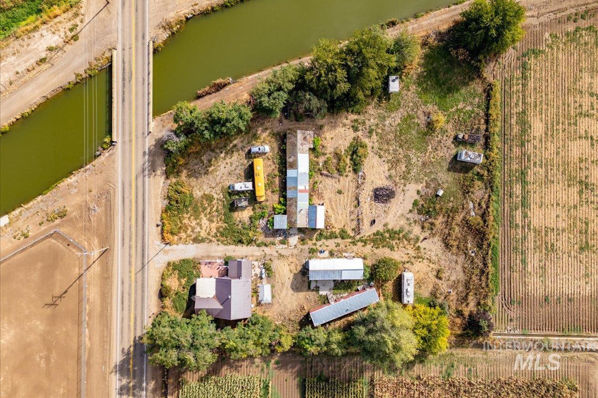 View of rural area featuring a large body of water