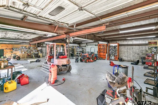 a storage room with lots of stuff